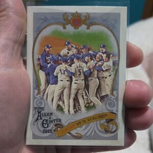 Topps Allen & Ginter 2026 Dodgers Celebration Card